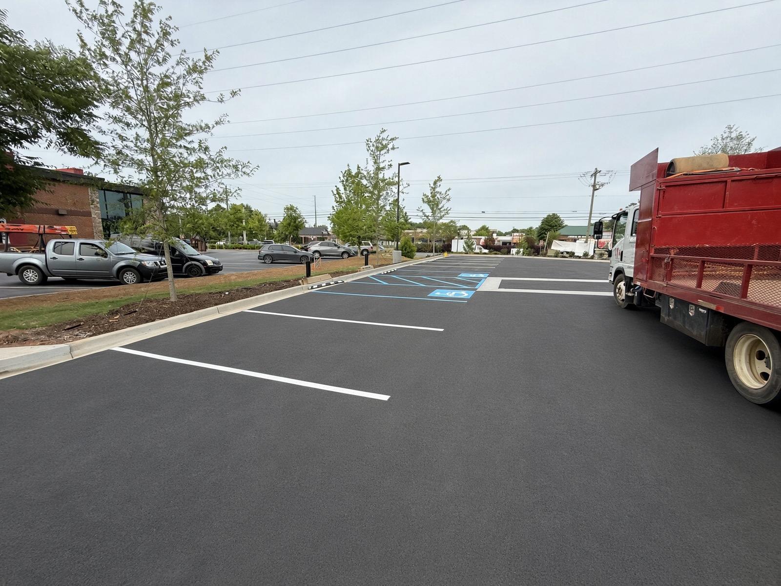 Striping — Complete Concrete TN